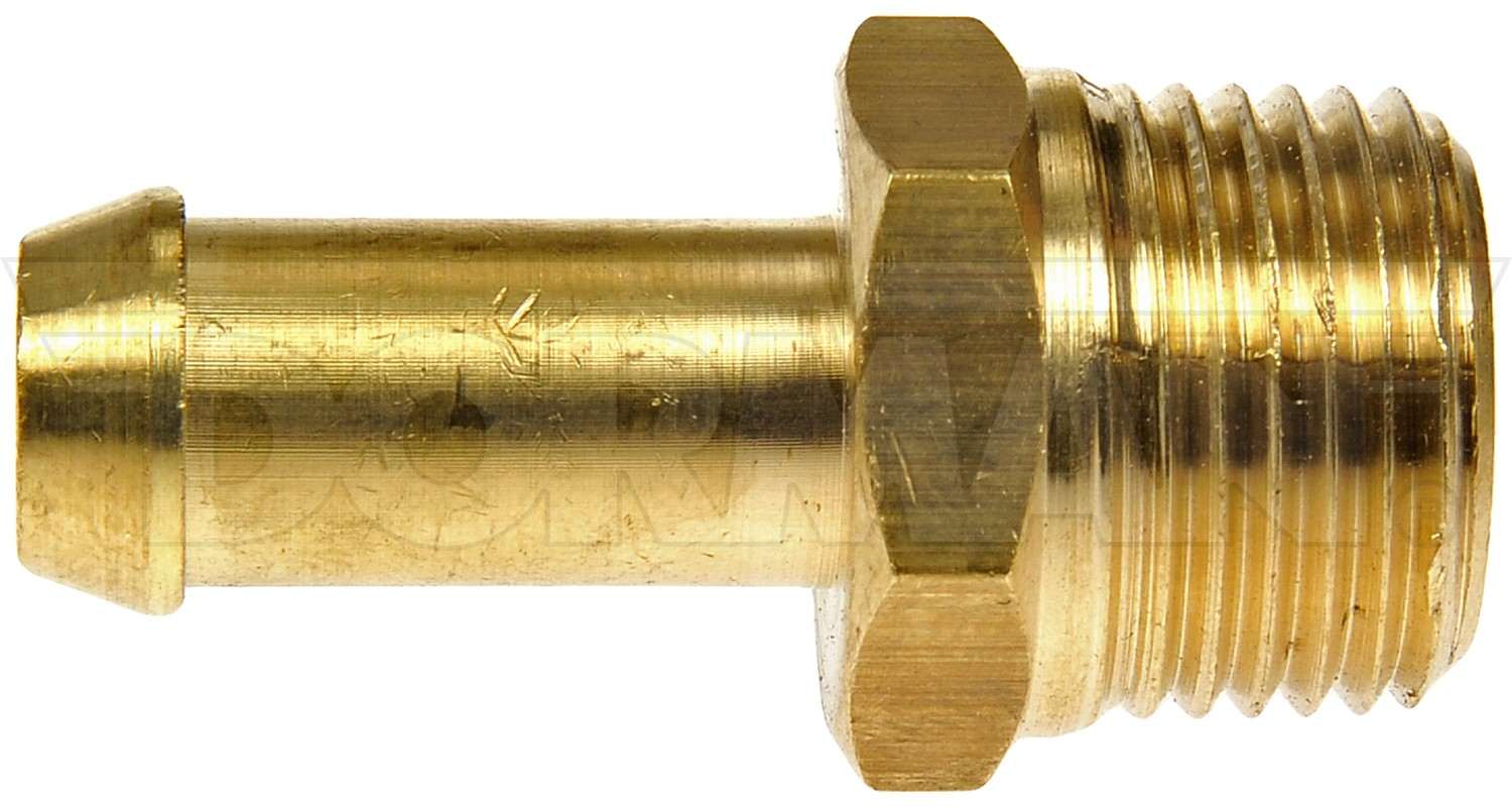 Dorman Fuel Hose Fitting - Male Connector - 3/8 In. X 3/8 In. MNPT