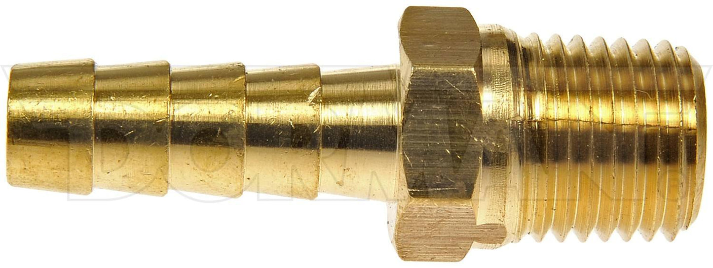 Dorman Pipe Fitting Fuel Hose Fitting - Male Connector 5/16 In. X 1/4 In. MNPT 785-414D