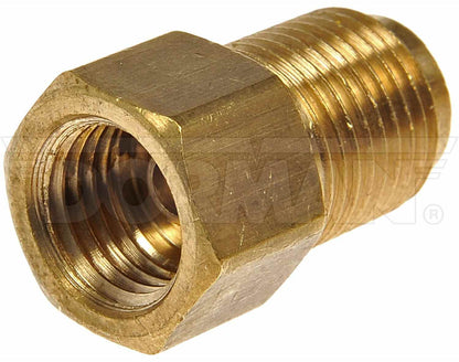 Dorman Brake Hydraulic Line Adapter 3/16" X 1/4" with Inverted Flare 785-432D