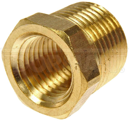 Dorman Pipe Fitting Brass Bushing 1/4 In. FNPT x 3/8 In. MNPT 785-440D