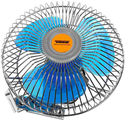 Dorman HELP 12-Volt Oscillating Cabin Fan with Dash Mount Switch for Car Truck RV 7-942