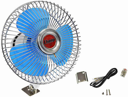 Dorman HELP 12-Volt Oscillating Cabin Fan with Dash Mount Switch for Car Truck RV 7-942