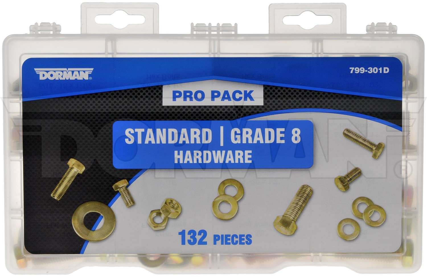 Dorman Pro Pack Standard Grade 8 Hardware-132 Pieces