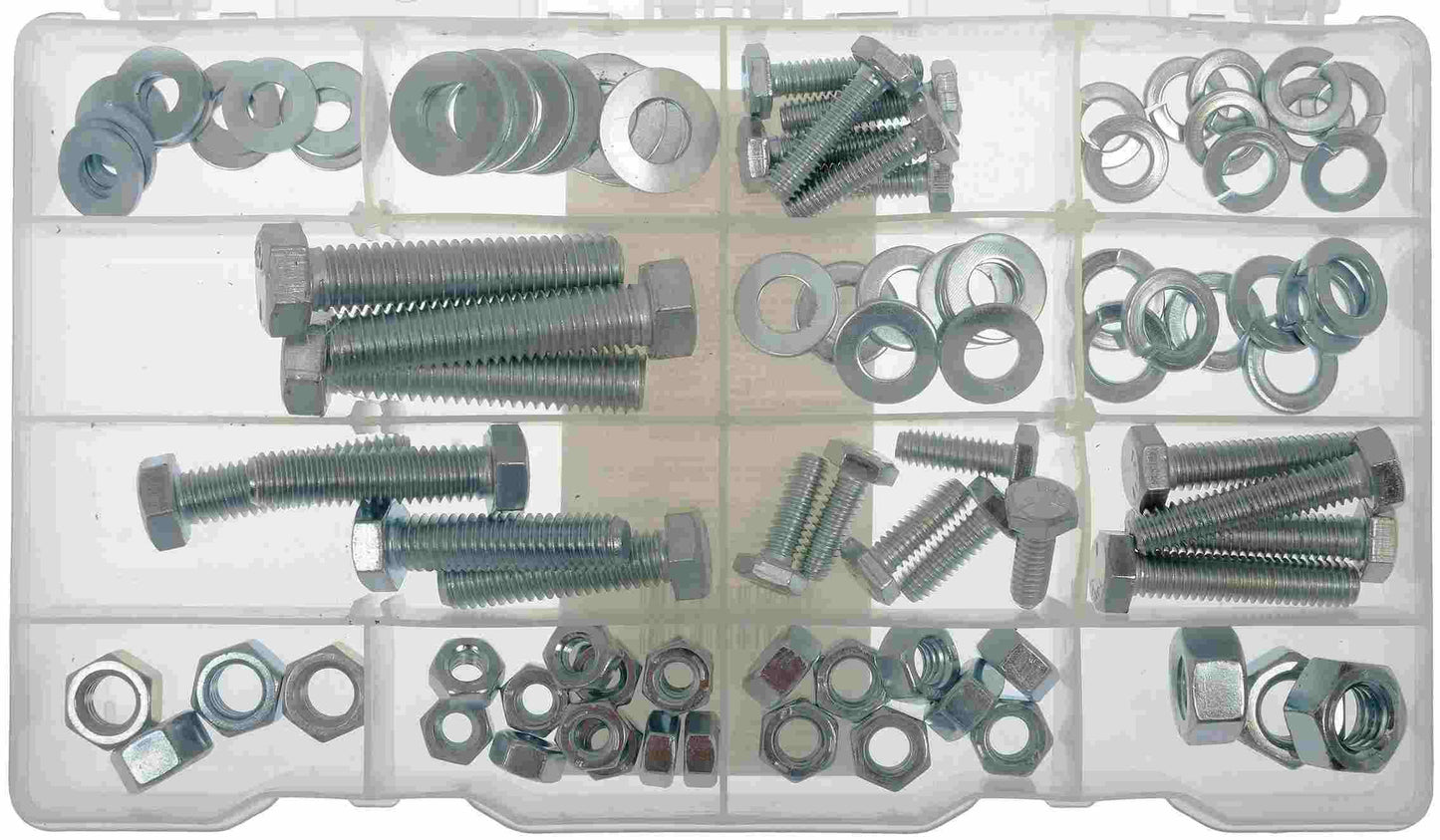 Dorman Autograde USS Grade 5 Standard Hardware Assortment with 96 Pieces and Reusable Case 799-301