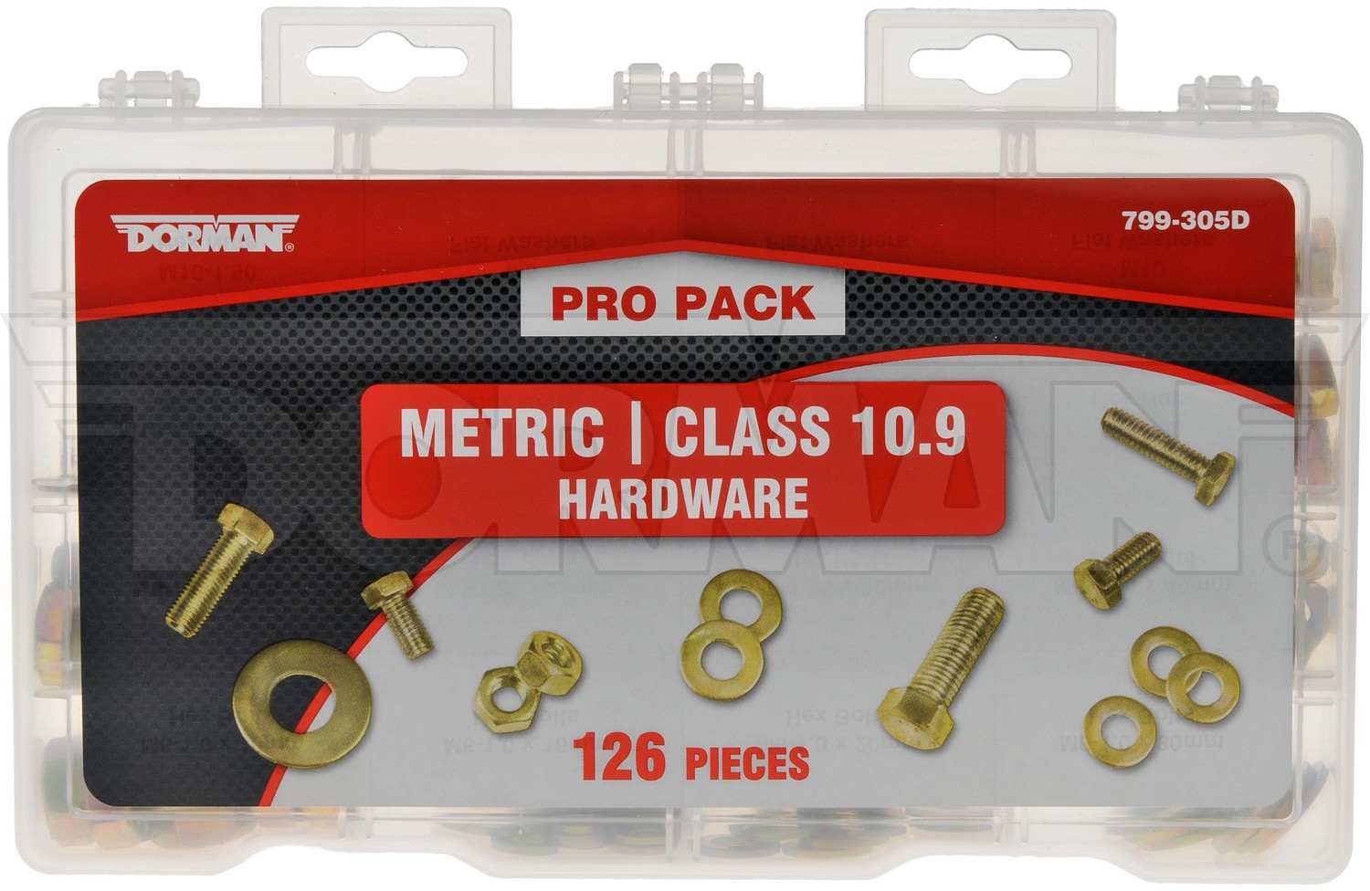 Dorman Pro Pack Metric Class 10.9 Hardware - 126 Pieces