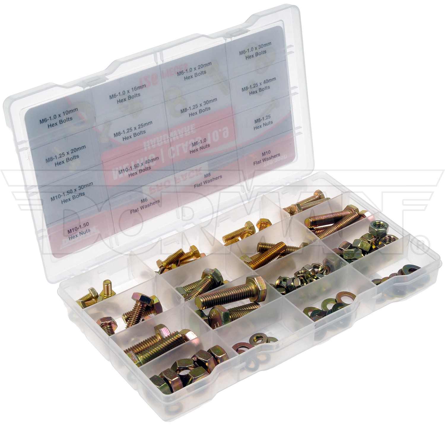 Dorman Pro Pack Metric Class 10.9 Hardware - 126 Pieces