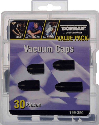 Dorman Autograde Vacuum Cap Assortment 30 Piece Kit with Reusable Case 799-350