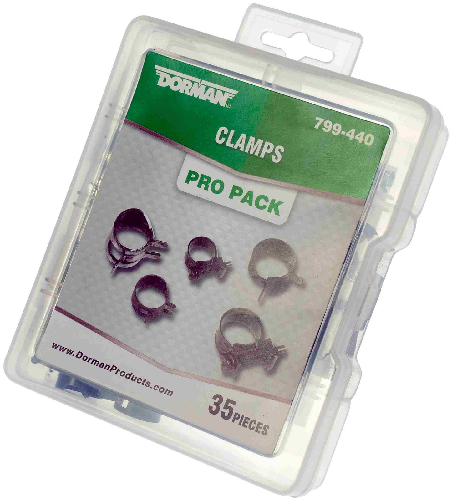 Dorman Autograde Clamp Assortment 35 Piece Kit with Reusable Case 799-440