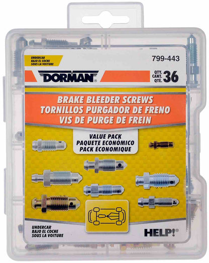 Dorman - HELP BRAKE BLEEDER SCREW TECH TRAY 799-443