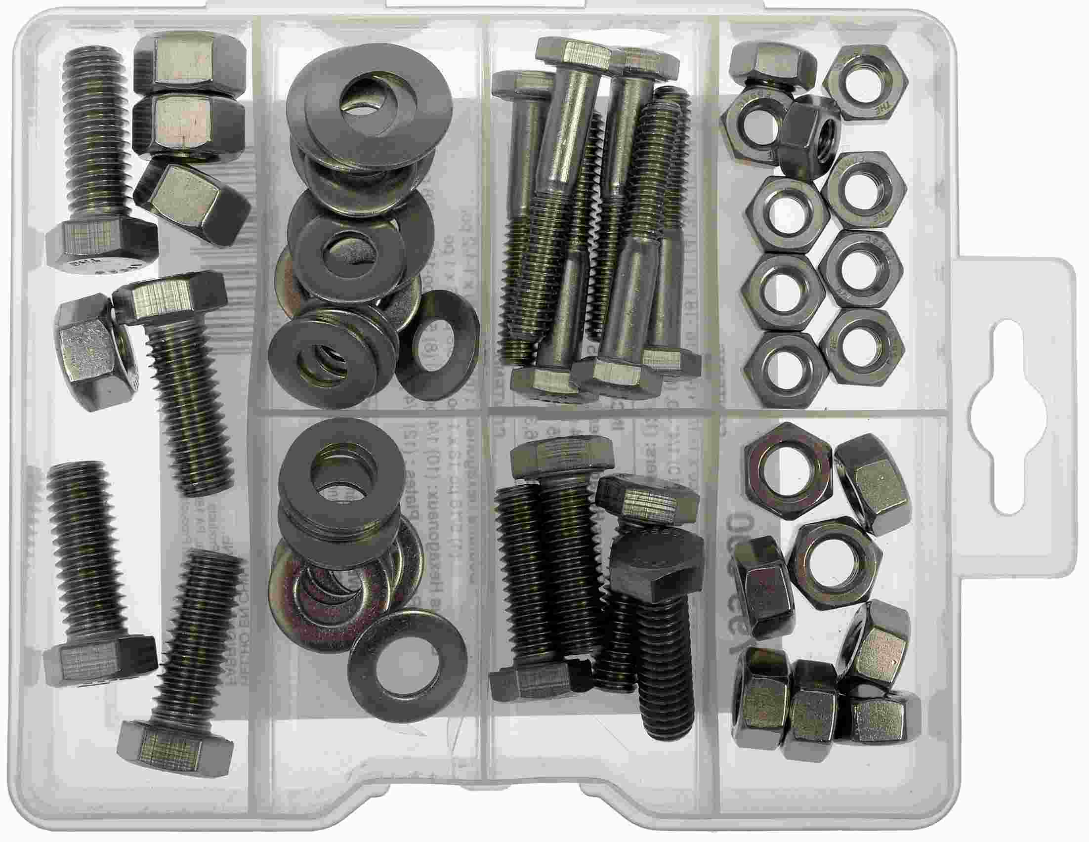 Dorman Stainless Steel Hardware Value Pack- Sku's 9- 60 Pieces