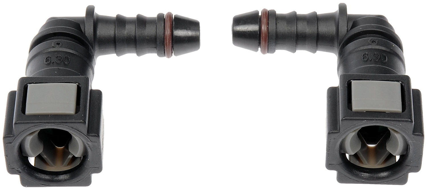 Dorman OE Solutions Fuel Line Quick Connector 1/4 In Steel To 6mm Nylon For Automotive Repair 800-179