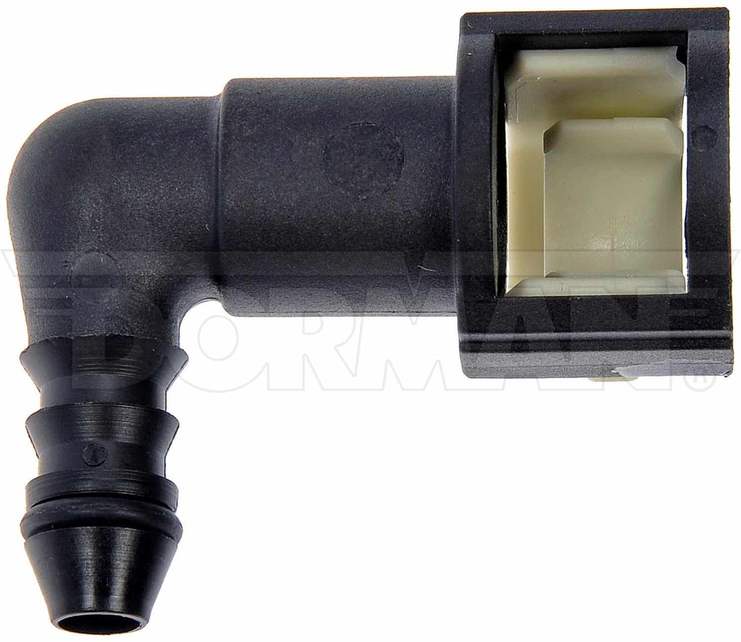 Dorman Fuel Line Connector 8 mm Nylon with Elbow 90 to 8 mm Barbed Part Number 800-332