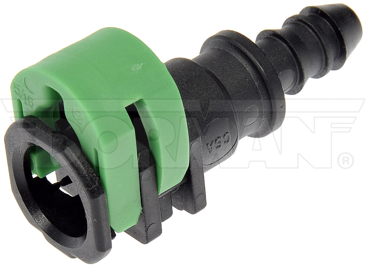 Dorman Fuel Line Connector 5/16 In. Nylon with Straight To 5/16 In. Barbed 800-347