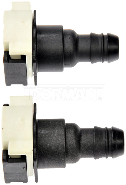 Dorman - OE Solutions Fuel Line Connector 5/8 In. Nylon Fuel Vapor Connector with Straight To 5/8 In. Barbed 800-373