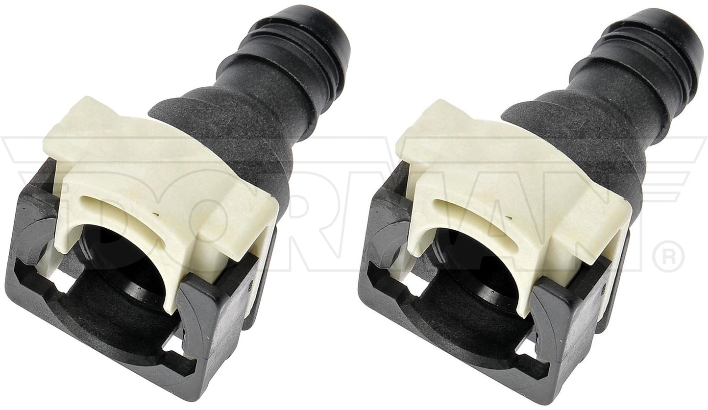 Dorman - OE Solutions Fuel Line Connector 5/8 In. Nylon Fuel Vapor Connector with Straight To 5/8 In. Barbed 800-373