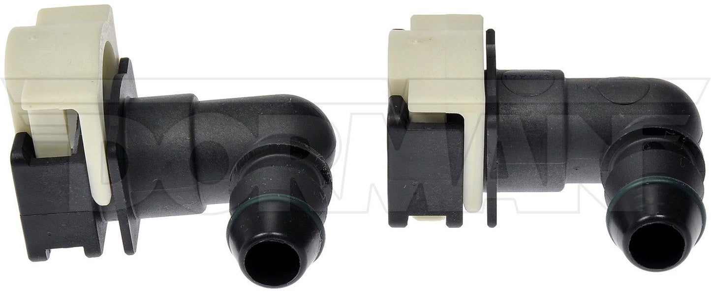 Dorman Fuel Line Connector 12 mm Nylon with Elbow 90 to 12 mm Barbed 800-376