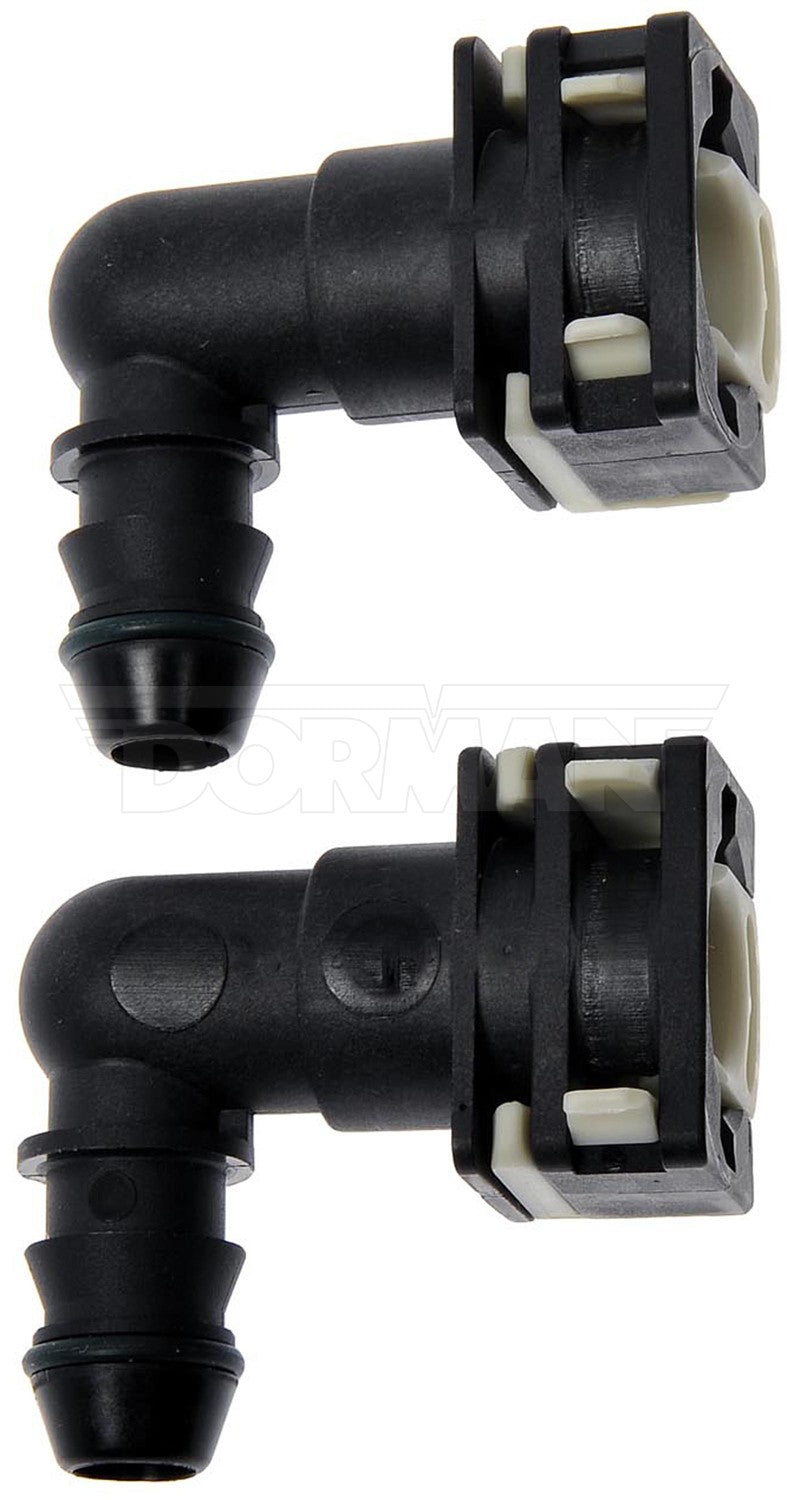 Dorman Fuel Line Connector 12 mm Nylon with Elbow 90 to 12 mm Barbed 800-376