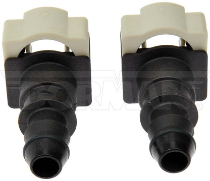 Dorman - OE Solutions Fuel Line Connector 12 mm Nylon Fuel Vapor Connector with Straight To 1/2 In. Barbed 800-377