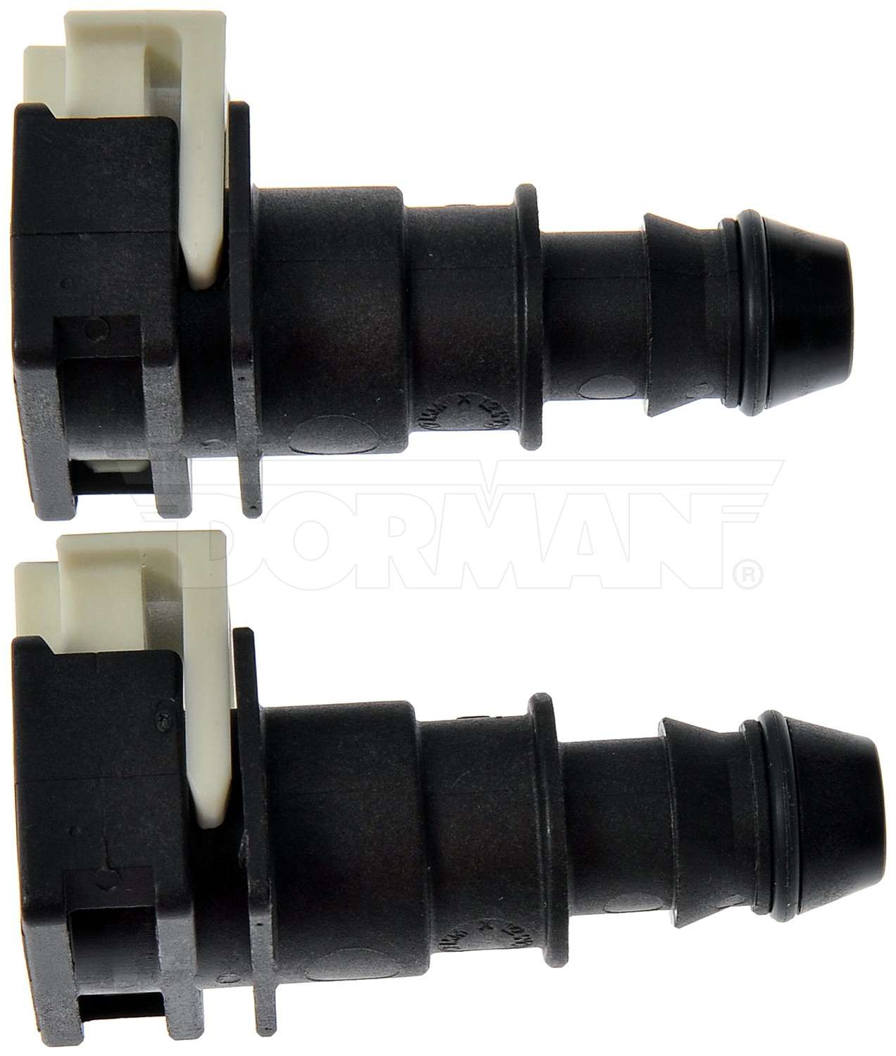 Dorman - OE Solutions Fuel Line Connector 12 mm Nylon Fuel Vapor Connector with Straight To 1/2 In. Barbed 800-377