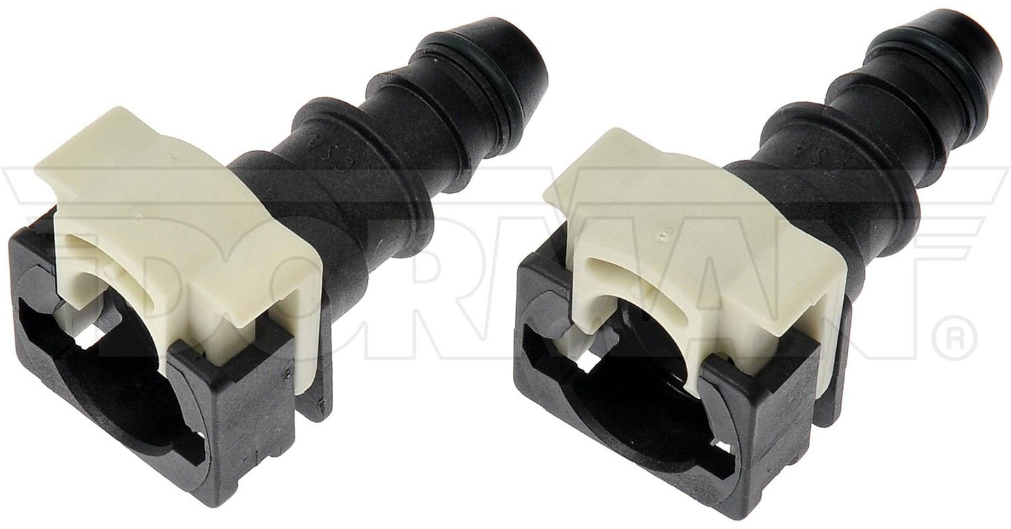 Dorman - OE Solutions Fuel Line Connector 12 mm Nylon Fuel Vapor Connector with Straight To 1/2 In. Barbed 800-377