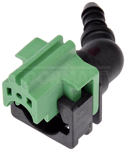 Dorman Fuel Line Connector 12 mm Nylon Fuel Vapor Connector Elbow 45° to 5/16" Barbed 800-380