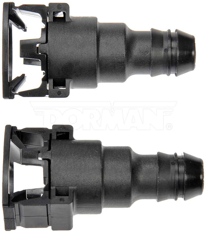 Dorman OE Solutions Fuel Line Connector 5/8 In. Nylon Fuel Vapor Connector with Straight To 5/8 In. Barbed 800-384
