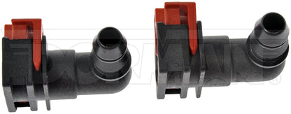 Dorman - OE Solutions Fuel Line Connector 12 mm Nylon Fuel Vapor Connector Elbow 90 To 12 mm Barbed 800-390