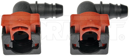 Dorman - OE Solutions Fuel Line Connector 12 mm Nylon Fuel Vapor Connector Elbow 90 To 12 mm Barbed 800-390