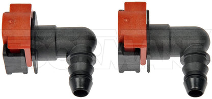 Dorman - OE Solutions Fuel Line Connector 12 mm Nylon Fuel Vapor Connector Elbow 90 To 12 mm Barbed 800-390