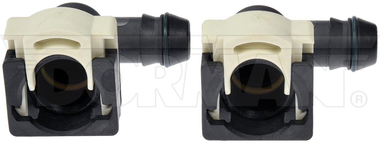 Dorman - OE Solutions Fuel Line Connector 5/8 In. Nylon Fuel Vapor Connector Elbow 90 To 5/8 In. Barbed 800-392
