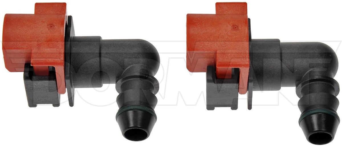 Dorman - OE Solutions Fuel Line Connector 1/2 In. Nylon Fuel Vapor Connector with Elbow 90 To 1/2 In. Barbed 800-393