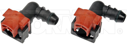 Dorman - OE Solutions Fuel Line Connector 1/2 In. Nylon Fuel Vapor Connector with Elbow 90 To 1/2 In. Barbed 800-393