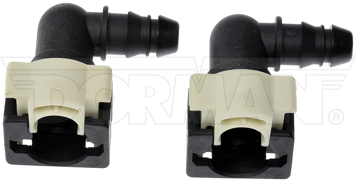 Dorman - OE Solutions Fuel Line Connector 12 mm Nylon Fuel Vapor Connector Elbow 90 To 12 mm Barbed 800-397
