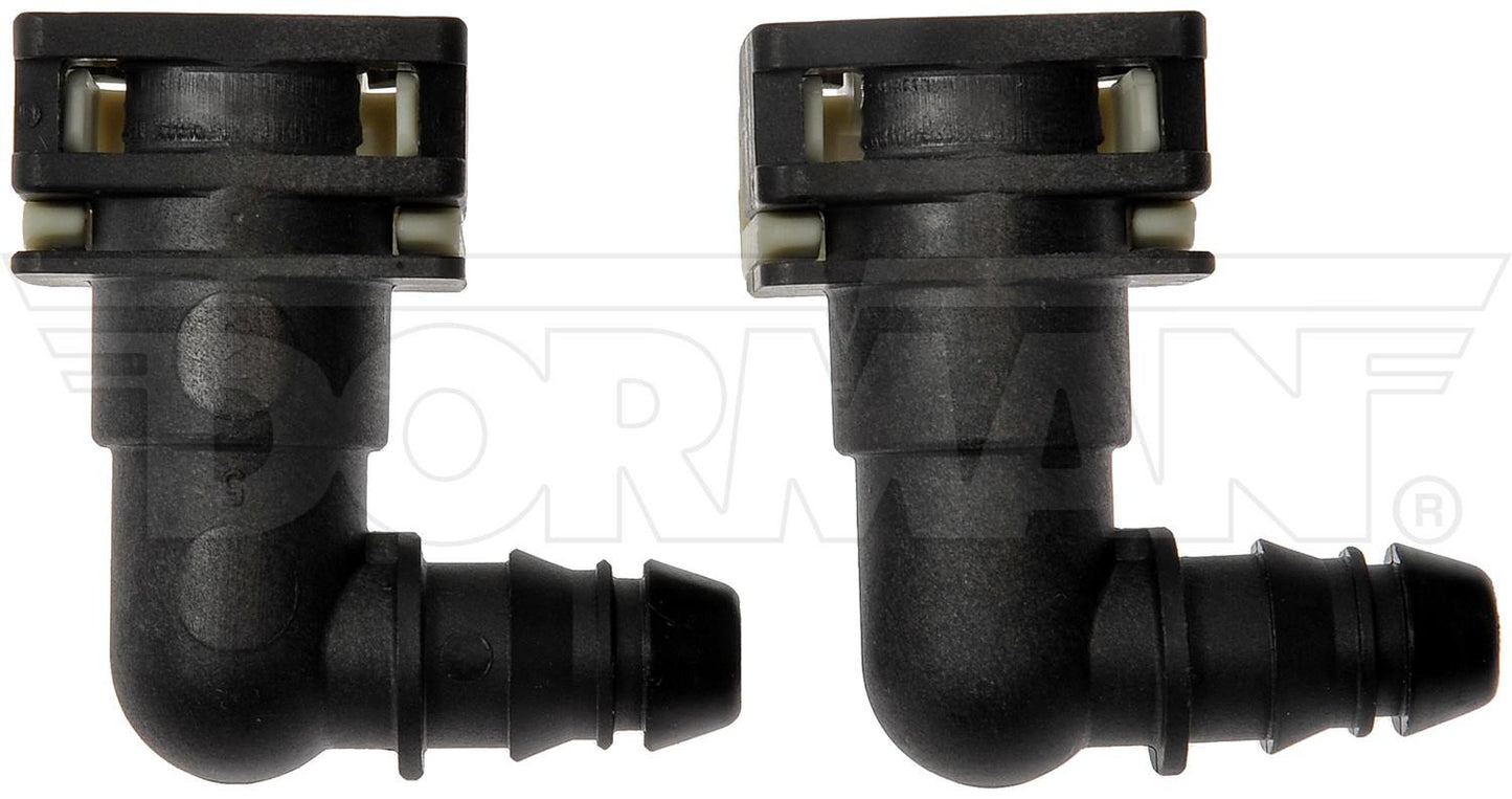 Dorman - OE Solutions Fuel Line Connector 12 mm Nylon Fuel Vapor Connector Elbow 90 To 12 mm Barbed 800-397
