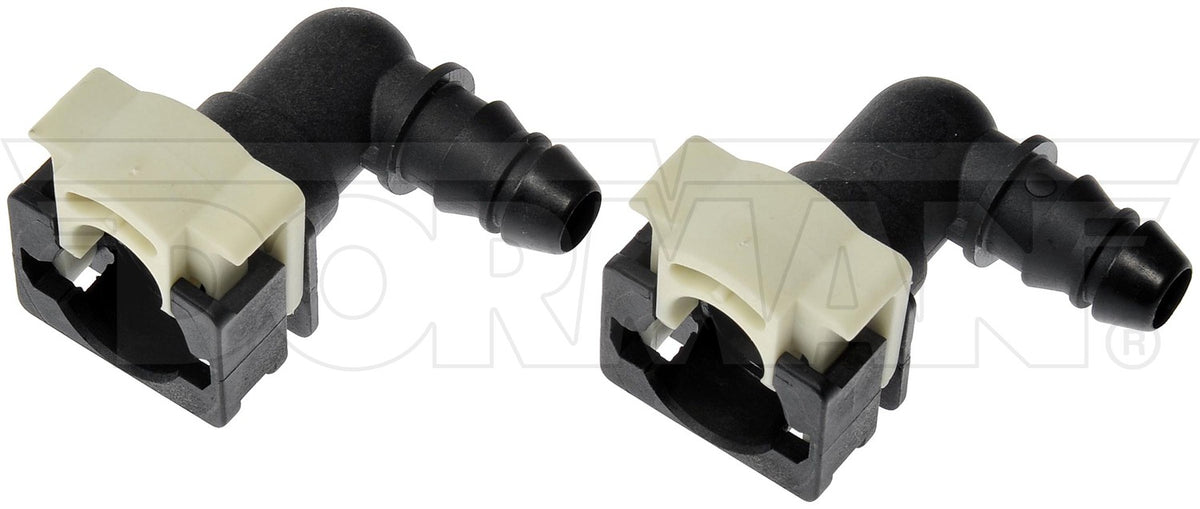 Dorman - OE Solutions Fuel Line Connector 12 mm Nylon Fuel Vapor Connector Elbow 90 To 12 mm Barbed 800-397
