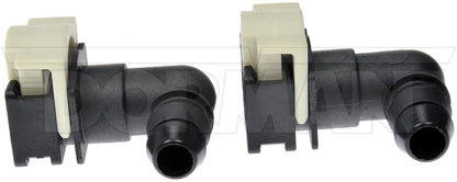 Dorman OE Solutions Fuel Line Connector 12 mm Nylon Fuel Vapor Connector with Elbow 90 to 12 mm Barbed 800-436