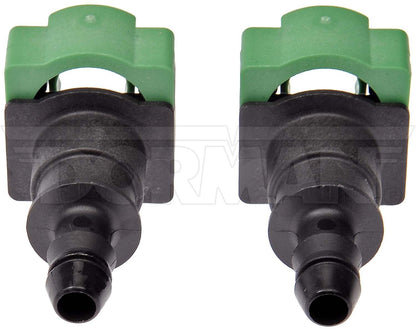 Dorman - OE Solutions Fuel Line Connector 12 mm Nylon Fuel Vapor Connector with Straight To 3/8 In. Barbed 800-437