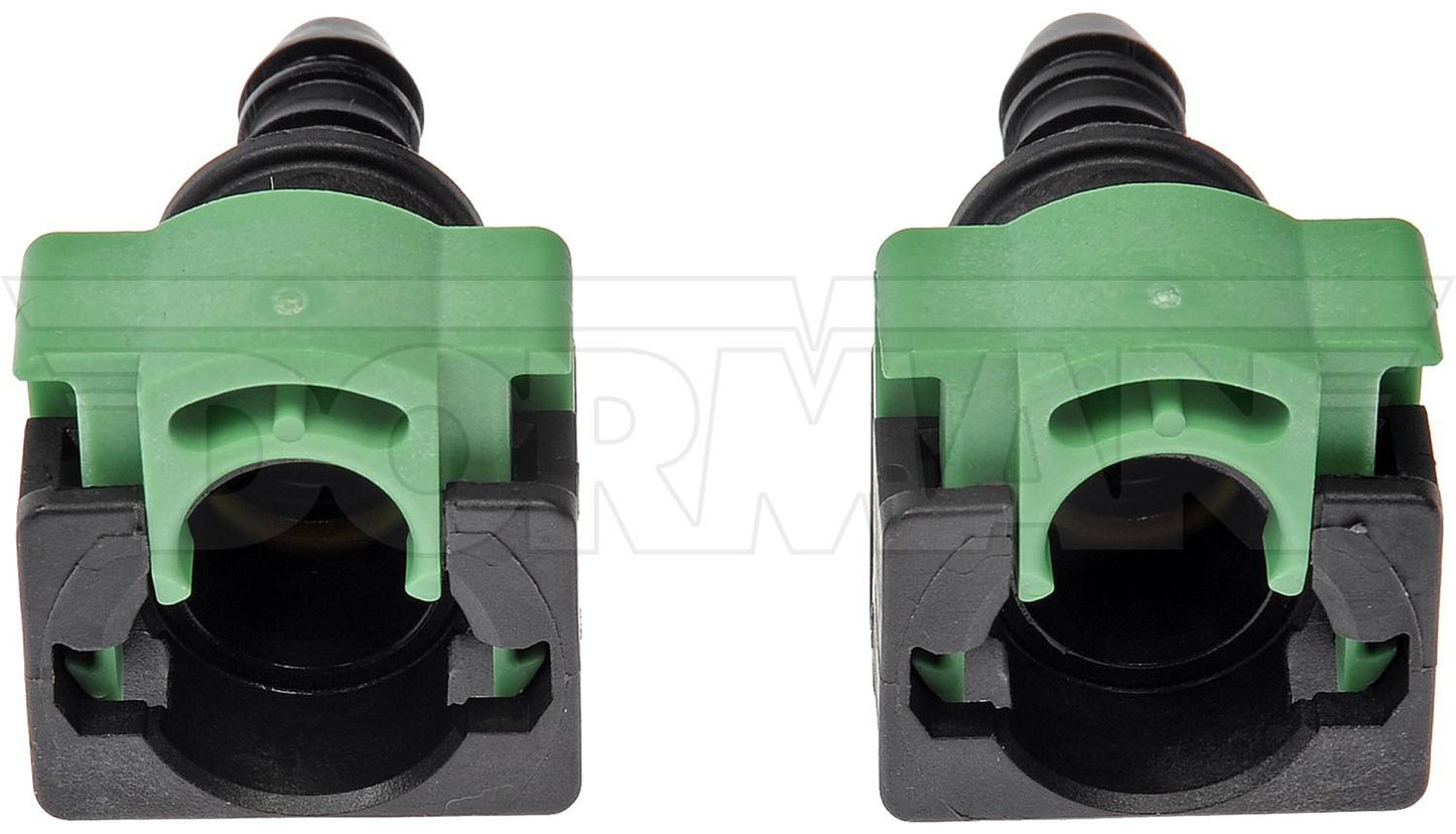 Dorman - OE Solutions Fuel Line Connector 12 mm Nylon Fuel Vapor Connector with Straight To 3/8 In. Barbed 800-437