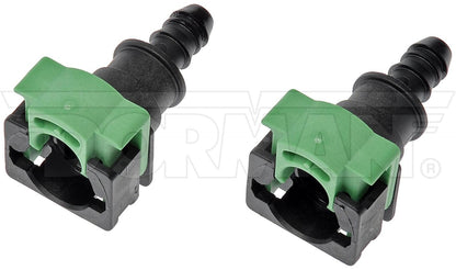 Dorman - OE Solutions Fuel Line Connector 12 mm Nylon Fuel Vapor Connector with Straight To 3/8 In. Barbed 800-437