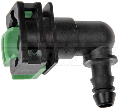 Dorman - OE Solutions Fuel Line Connector 12 mm Nylon Fuel Vapor Connector Elbow 90 To 3/8 In. Barbed 800-439