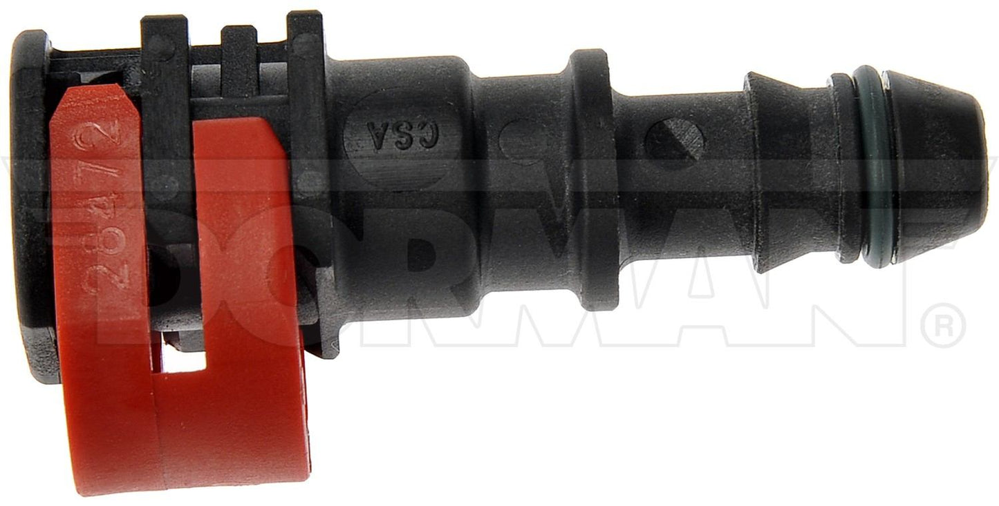 Dorman - OE Solutions Fuel Line Connector 5/16 In. Nylon Fuel Vapor Connector with Straight To 3/8 In. Barbed 800-440