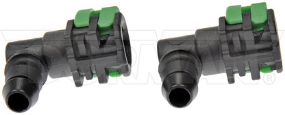 Dorman - OE Solutions Fuel Line Connector 5/16 In. Nylon Fuel Vapor Connector with Elbow 90 To 3/8 In. Barbed 800-443