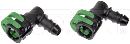 Dorman - OE Solutions Fuel Line Connector 5/16 In. Nylon Fuel Vapor Connector with Elbow 90 To 3/8 In. Barbed 800-443