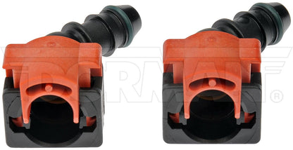 Dorman - OE Solutions Fuel Line Connector 1/2 In. Nylon Fuel Vapor Connector with Elbow 45 To 1/2 In. Barbed 800-444