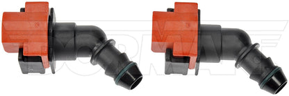 Dorman - OE Solutions Fuel Line Connector 1/2 In. Nylon Fuel Vapor Connector with Elbow 45 To 1/2 In. Barbed 800-444