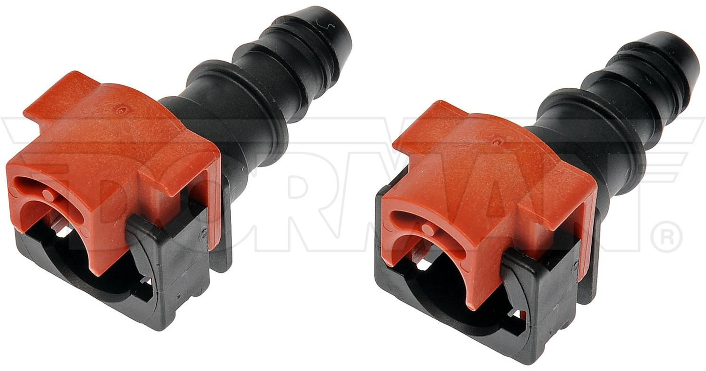 Dorman - OE Solutions Fuel Line Connector 1/2 In. Nylon with Straight To 1/2 In. Barbed