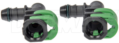 Dorman - OE Solutions Fuel Line Connector 5/16 In. Fuel Line Connector with Elbow 90 To 3/8 In. Barbed 800-562