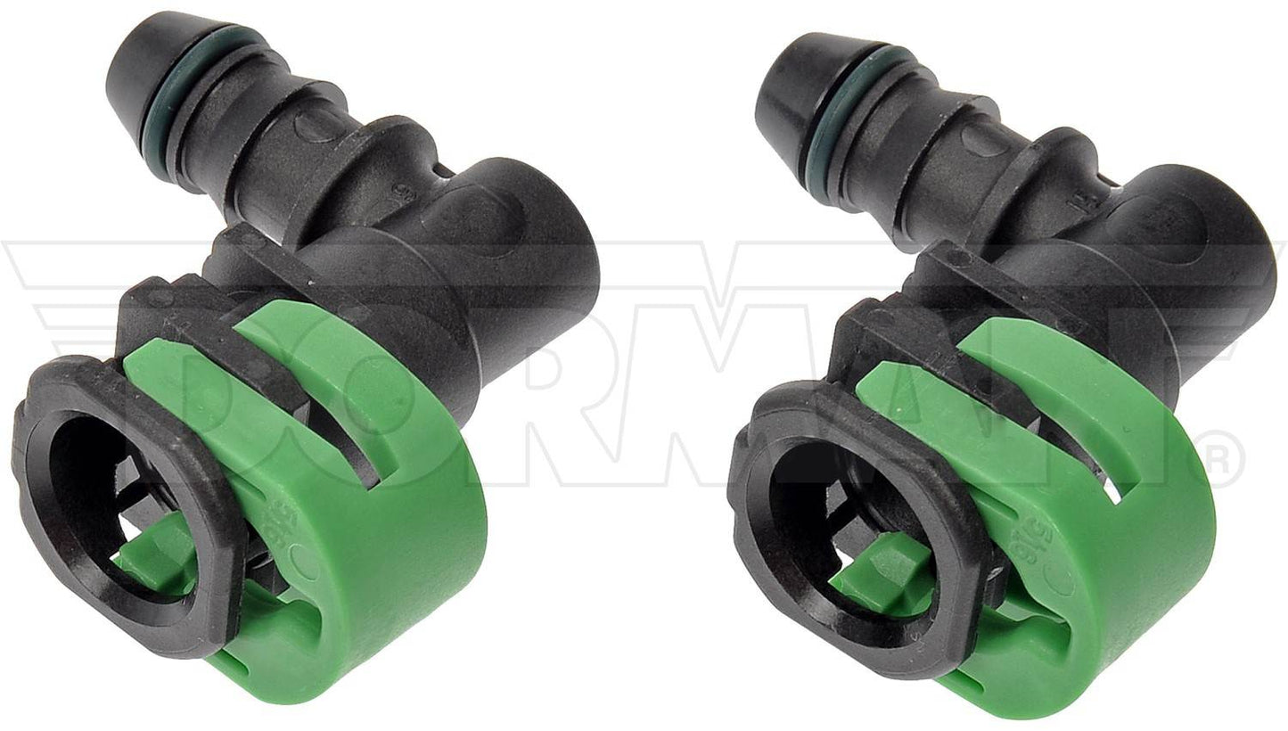 Dorman - OE Solutions Fuel Line Connector 5/16 In. Fuel Line Connector with Elbow 90 To 3/8 In. Barbed 800-562