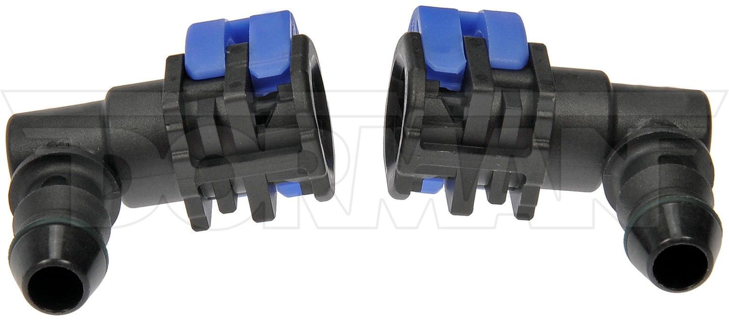 Dorman - OE Solutions Fuel Line Connector 5/16 In. Fuel Line Connector with Elbow 90 To 3/8 In. Barbed 800-566