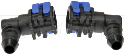 Dorman - OE Solutions Fuel Line Connector 5/16 In. Fuel Line Connector with Elbow 90 To 3/8 In. Barbed 800-566